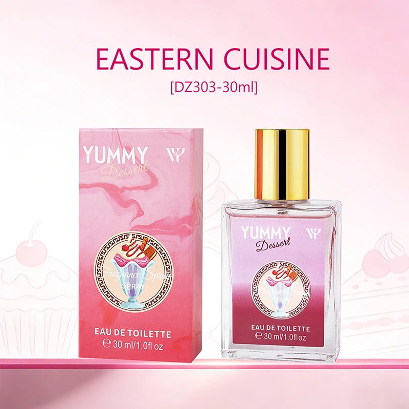 Chocolate-shaped Gourmet Perfume 30ml Sweet Caramel Marshmallow Vanilla Eau De Toilette Long-lasting Fragrance женские духи