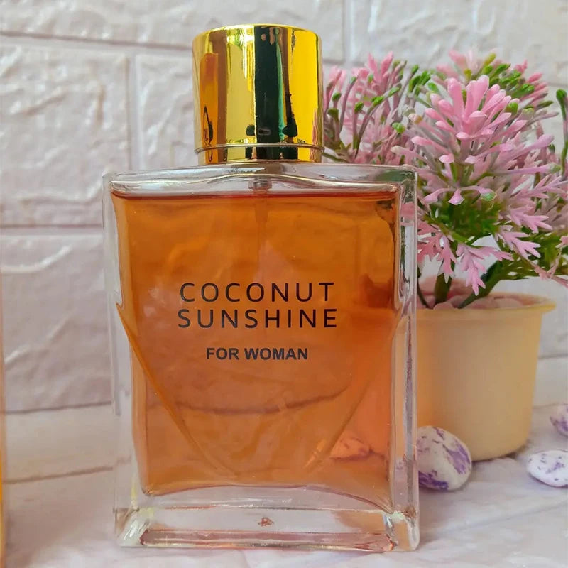 Brand Coconut Perfume Elegant High-end Fresh Vanilla Women's Perfume Spray Fresh Natural Coconut Seaside Holiday Eau De Toilette