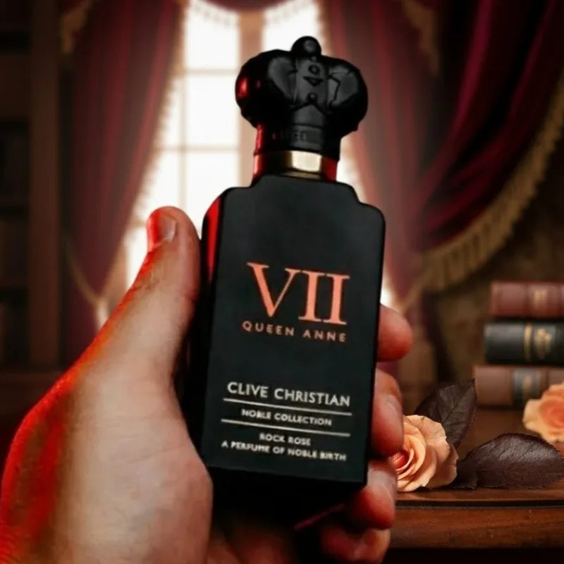 Clive Christian Mens Perfume 50ml Long Lasting Amberwood Fresh Fragrance Jasmine Rose Sandalwood Amber Musk Elegant Scent