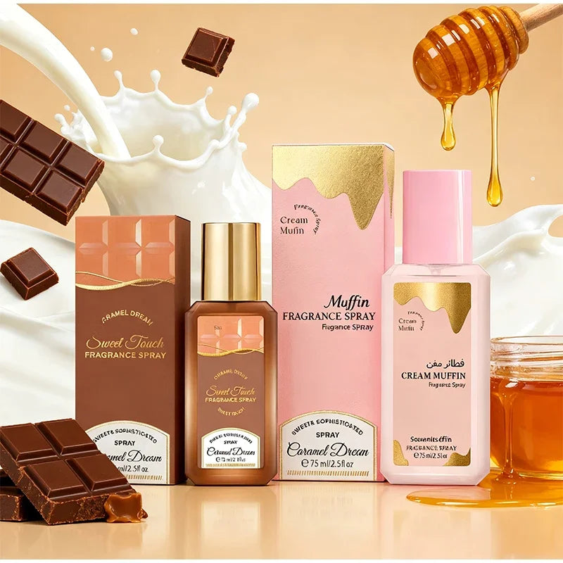 Caramel Gourmet Perfume Arabic Brand Floral Orange Chocolate Woody Fragrance Long-lasting Fragrance Charm Unisex Eau De Toilette