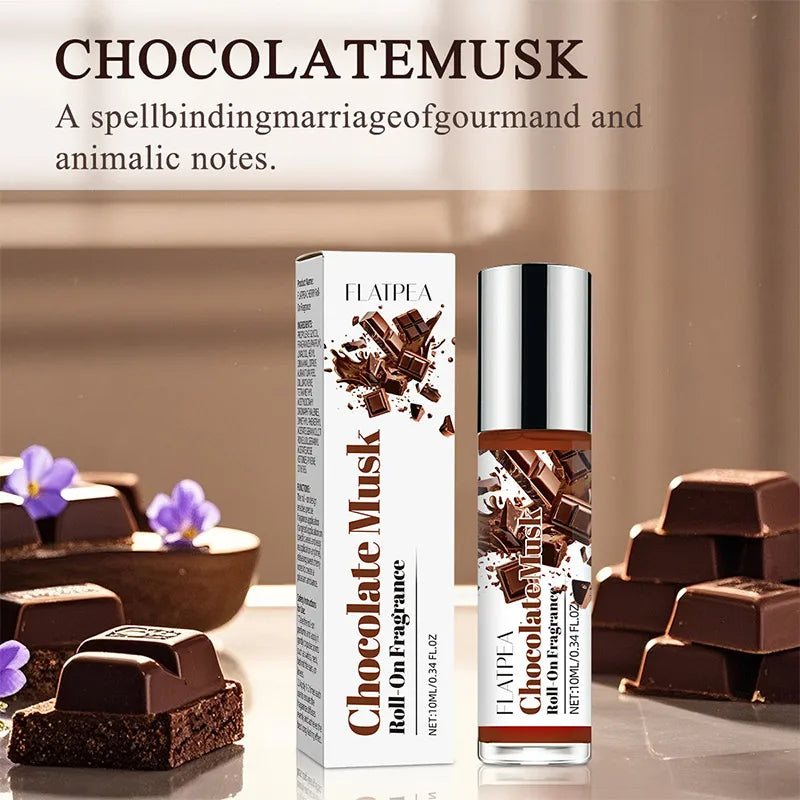 Christmas Musk Chocolate Perfume Natural Lasting Coconut Scent Rich Popular Roll-on Perfume Gift Women Perfect For The Holidays