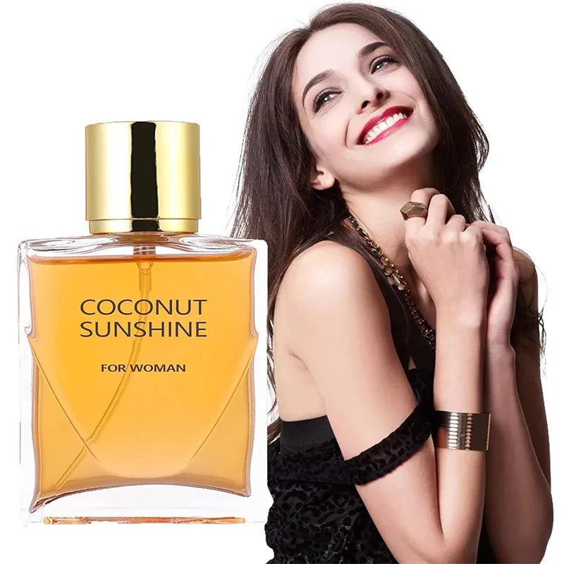 Brand Coconut Perfume Elegant High-end Fresh Vanilla Women's Perfume Spray Fresh Natural Coconut Seaside Holiday Eau De Toilette