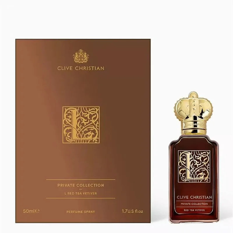 Clive Christian Mens Perfume 50ml Long Lasting Amberwood Fresh Fragrance Jasmine Rose Sandalwood Amber Musk Elegant Scent