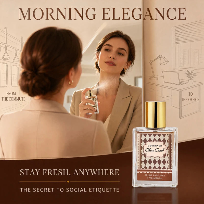 Chocolate-shaped Gourmet Perfume 30ml Sweet Caramel Marshmallow Vanilla Eau De Toilette Long-lasting Fragrance женские духи