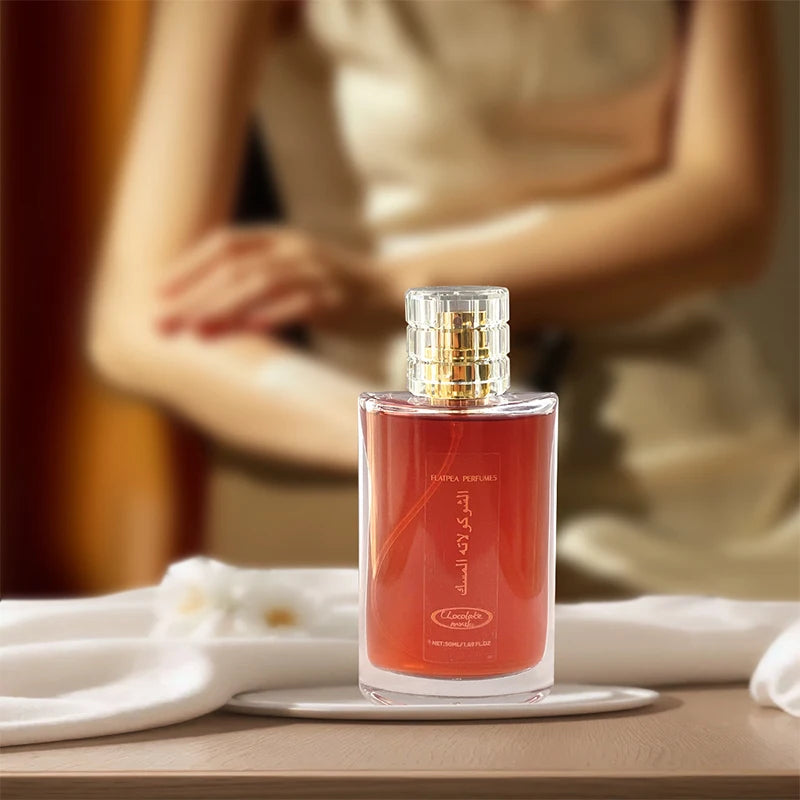 Women Cocoa Musk Perfume Chocolate Gourmand Eau De Toilette Long-lasting Fragrance Perfume Spray High-end Romantic Perfume Gifts