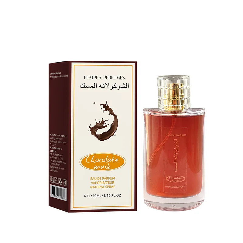 Women Cocoa Musk Perfume Chocolate Gourmand Eau De Toilette Long-lasting Fragrance Perfume Spray High-end Romantic Perfume Gifts