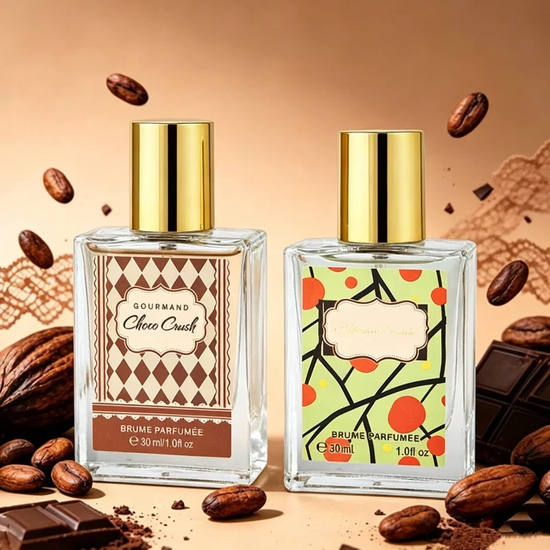 Chocolate-shaped Gourmet Perfume 30ml Sweet Caramel Marshmallow Vanilla Eau De Toilette Long-lasting Fragrance женские духи