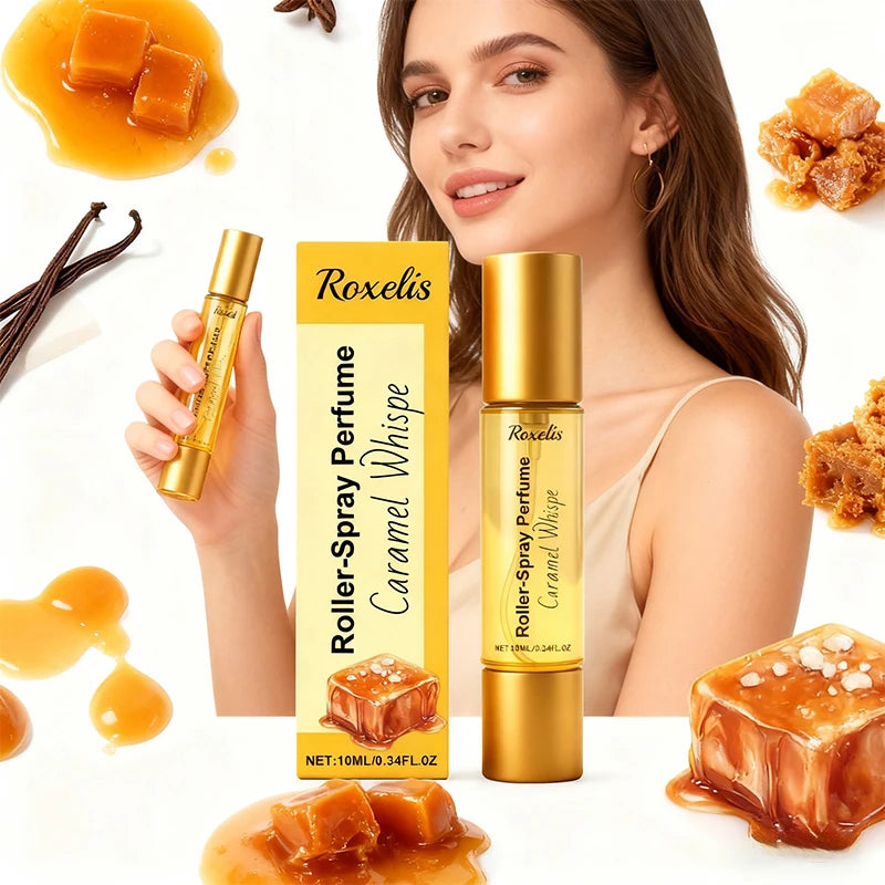 Caramel Roller-on Fragrance Spray Chocolate Gourmet Eau De Toilette Long-lasting Fragrance Portable Delicate Layered Fragrance